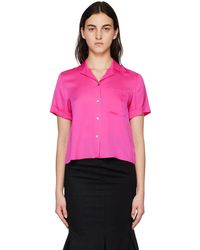 Theory - Pink Camp Shirt - Lyst