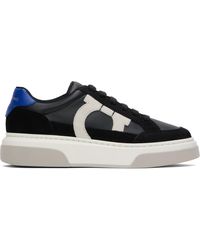 Ferragamo - Cassina Gancini Outline Low-Top Sneakers - Lyst