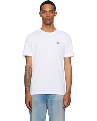 Moncler - マルチカラー ロゴパッチ コットン Tシャツ 3枚セット - Lyst