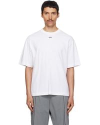 Off-White c/o Virgil Abloh - Rubbed Paint Arrow Skate T-Shirt - Lyst