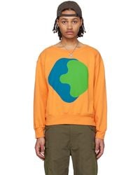 full circle energy - Ssense限定 オレンジ スウェットシャツ - Lyst
