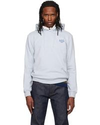 A.P.C. - Standard 'Rue Madame' Hoodie - Lyst