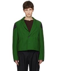 Kiko Kostadinov - Green Megara Blazer - Lyst