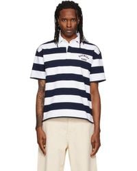Givenchy - Striped Paris' Embroidery Polo - Lyst