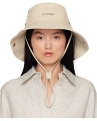 Jacquemus - オフホワイト La Croisière 'The De-Nîmes' デニム バケットハット - Lyst