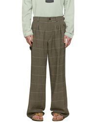 Kiko Kostadinov - Taupe Andras Formal Trousers - Lyst
