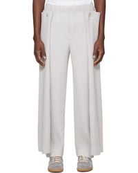 Homme Plissé Issey Miyake - Motion Blur Trousers - Lyst