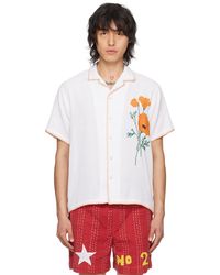 HARAGO - ホワイト Poppy シャツ - Lyst