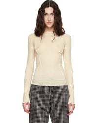 Baserange - Off- Omato Long Sleeve T-Shirt - Lyst