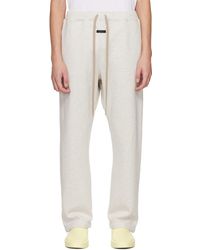 Fear Of God - Off-white Eternal Relaxed Sweatpants - Lyst