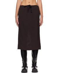 Our Legacy - Crush Midi Skirt - Lyst