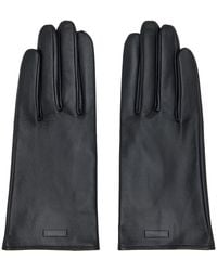 Ssstein - Leather Gloves - Lyst