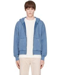 Stockholm Surfboard Club - Back Logo Zip Hoodie - Lyst