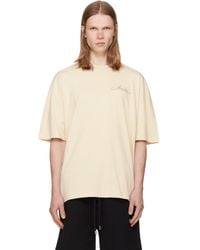 Amiri - Off- Ma Check Patch Skate T-Shirt - Lyst