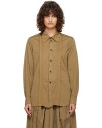 Lemaire - Multi-Topstich Fitted Shirt - Lyst