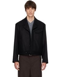 SIR. - Cropped Wool Blouson - Lyst