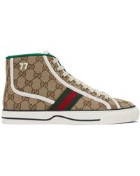 guccissima high top sneakers