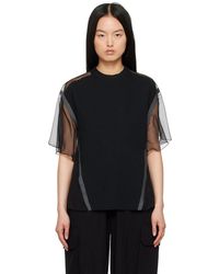 Undercover - Paneled T-Shirt - Lyst