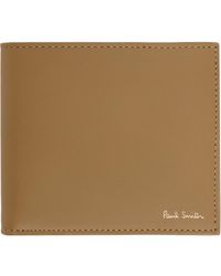 Paul Smith - Leather 'Signature Stripe' Interior Billfold Coin Wallet - Lyst