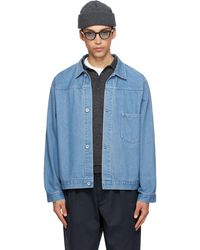 Nanamica - Short Denim Jacket - Lyst