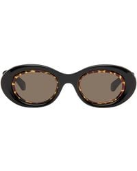 Loewe - Mini Anagram Oval Sunglasses - Lyst