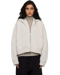 Entire studios - Off- Eternal Zip Hoodie - Lyst