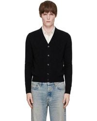 Ami Paris - Cashmere Tonal Ami De Coeur Cardigan - Lyst