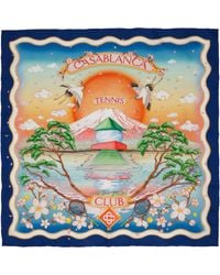CASABLANCA - Medium Silk Scarf - Lyst