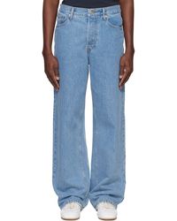 メンズ Dries Van Noten ブルー フェードジーンズ ブルー | Lyst