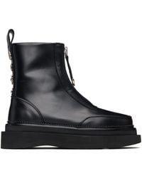 Toga - Hard Leather Boots - Lyst