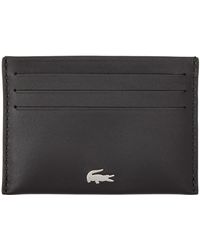 Lacoste - Brown Fitzgerald Card Holder - Lyst