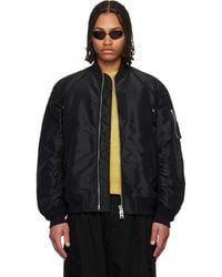 Sacai - Nylon Twill Blouson Bomber Jacket - Lyst