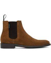 Paul Smith - Tan Cedric Chelsea Boots - Lyst