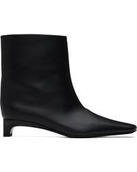 Loulou de Saison - Celine Leather Ankle Boots - Lyst