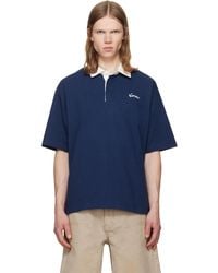 KENZO - Paris Varsity' Relax Polo - Lyst
