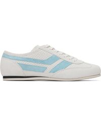 Tom Ford - Off- Perforated Suede Brook Sneakers - Lyst
