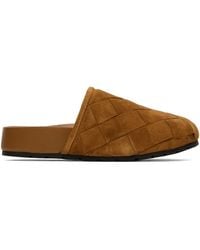 Bottega Veneta - タン reggie クロッグ - Lyst