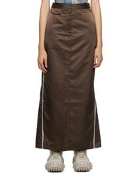 OPEN YY - Two-Pocket Maxi Skirt - Lyst
