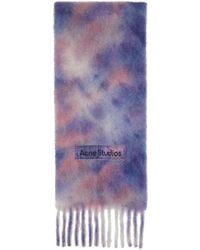 Acne Studios - Tie-Dye Alpaca Wool Scarf - Lyst