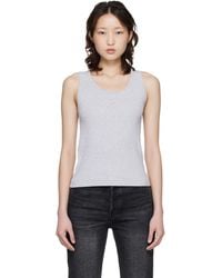Maison Kitsuné - Baby Fox Ribbed Tank Top - Lyst