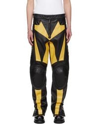 Lu'u Dan - Bruce Lee X Lựu Đạn & Moto Racing Leather Pants - Lyst