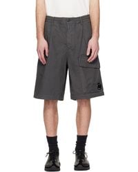 C.P. Company - Micro-Reps Boxy Lens Shorts - Lyst