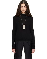 Rick Owens - Tower Ls Crater Sweater - Lyst