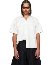 Sacai - Light Weight Denim Shirt - Lyst