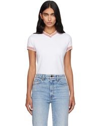 Versace - Jacquard Stretch Cotton-jersey T-shirt - Lyst