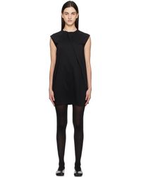 MM6 by Maison Martin Margiela - Shirting Darting Minidress - Lyst