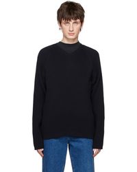 The Row - Navy Tomas Sweater - Lyst
