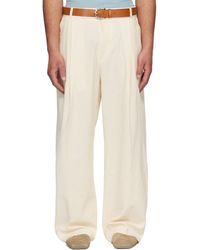 Studio Nicholson - Off- Pull Trousers - Lyst