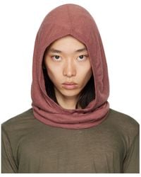 Rick Owens - Concordians Knit Hood - Lyst