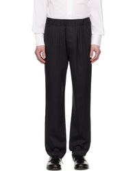 Tom Ford - Herringbone Stripe Pleated Lounge Pants - Lyst